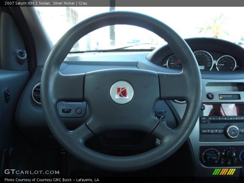 Silver Nickel / Gray 2007 Saturn ION 2 Sedan