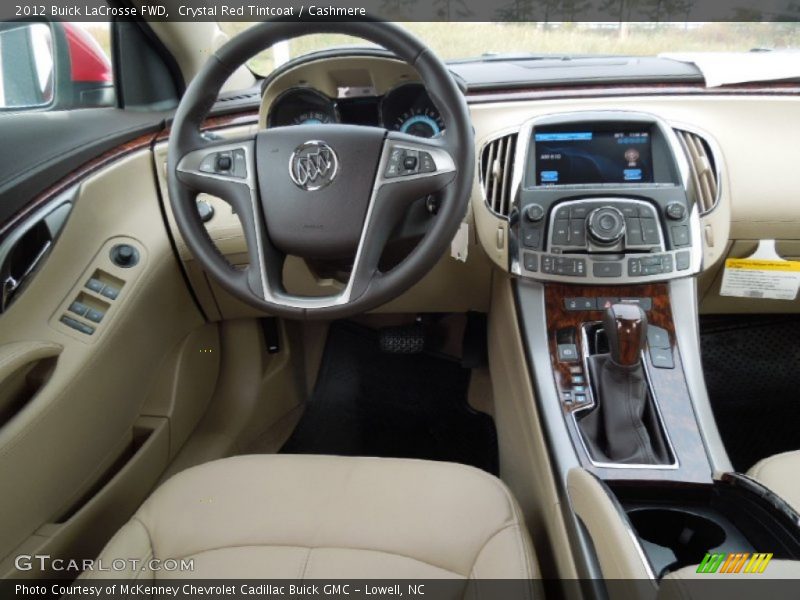 Crystal Red Tintcoat / Cashmere 2012 Buick LaCrosse FWD