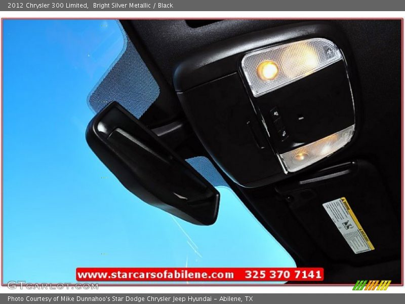 Bright Silver Metallic / Black 2012 Chrysler 300 Limited