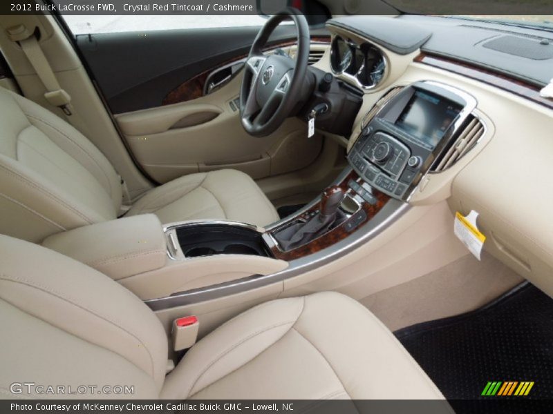 Crystal Red Tintcoat / Cashmere 2012 Buick LaCrosse FWD