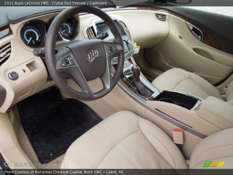 Crystal Red Tintcoat / Cashmere 2012 Buick LaCrosse FWD