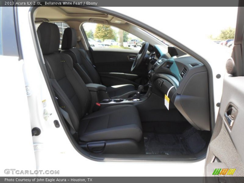 Bellanova White Pearl / Ebony 2013 Acura ILX 2.0L