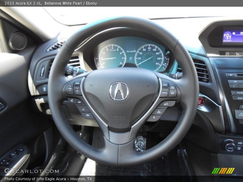 Bellanova White Pearl / Ebony 2013 Acura ILX 2.0L
