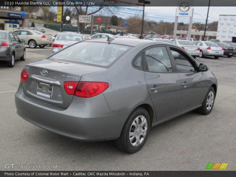 Carbon Gray Mist / Gray 2010 Hyundai Elantra GLS