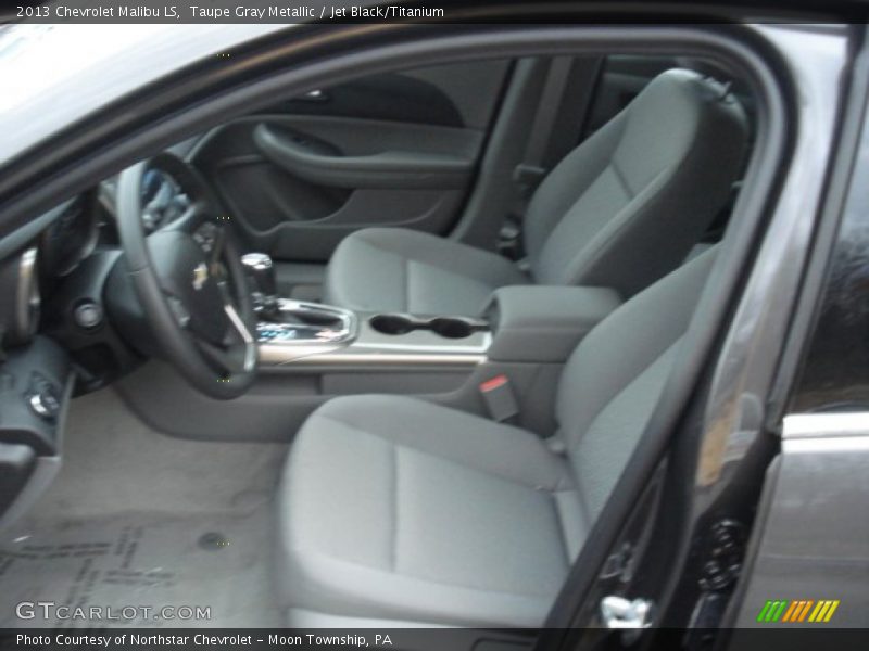 Taupe Gray Metallic / Jet Black/Titanium 2013 Chevrolet Malibu LS