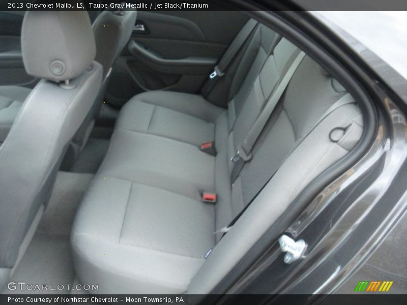 Taupe Gray Metallic / Jet Black/Titanium 2013 Chevrolet Malibu LS
