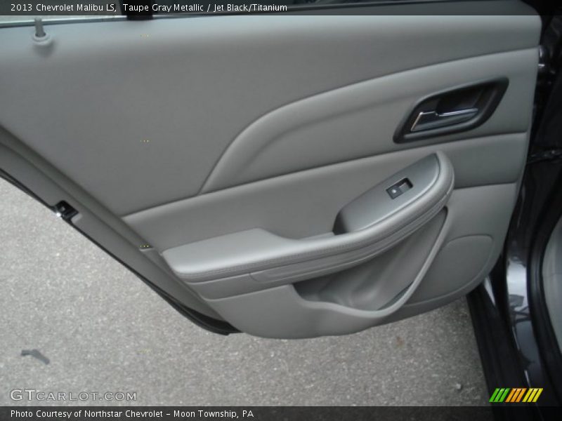 Taupe Gray Metallic / Jet Black/Titanium 2013 Chevrolet Malibu LS