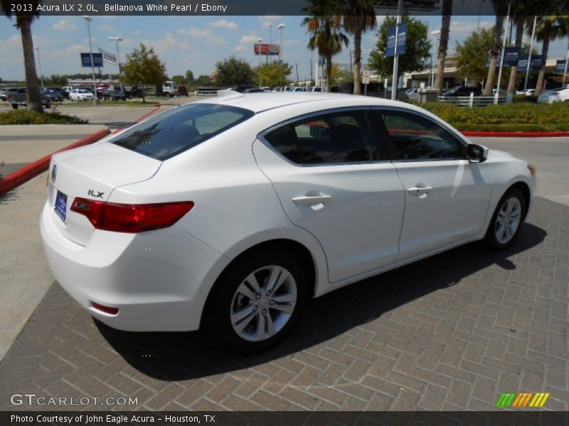 Bellanova White Pearl / Ebony 2013 Acura ILX 2.0L