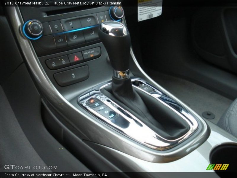 Taupe Gray Metallic / Jet Black/Titanium 2013 Chevrolet Malibu LS