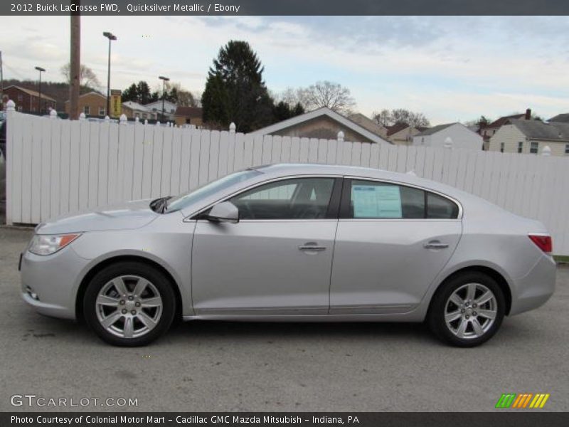 Quicksilver Metallic / Ebony 2012 Buick LaCrosse FWD