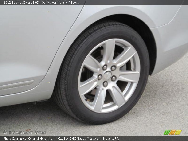 Quicksilver Metallic / Ebony 2012 Buick LaCrosse FWD