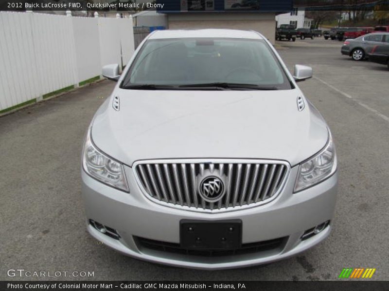 Quicksilver Metallic / Ebony 2012 Buick LaCrosse FWD