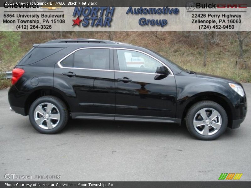 Black / Jet Black 2013 Chevrolet Equinox LT AWD