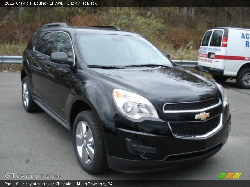 Black / Jet Black 2013 Chevrolet Equinox LT AWD
