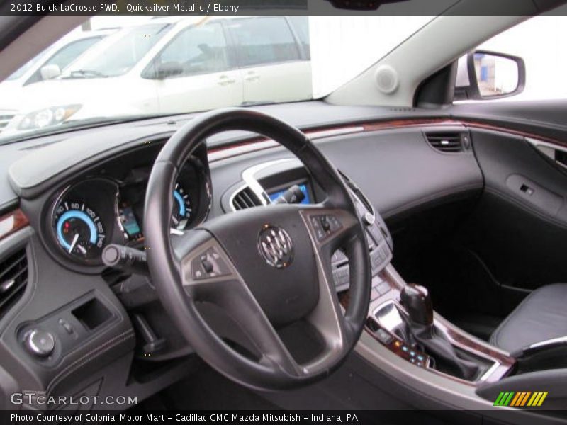 Quicksilver Metallic / Ebony 2012 Buick LaCrosse FWD