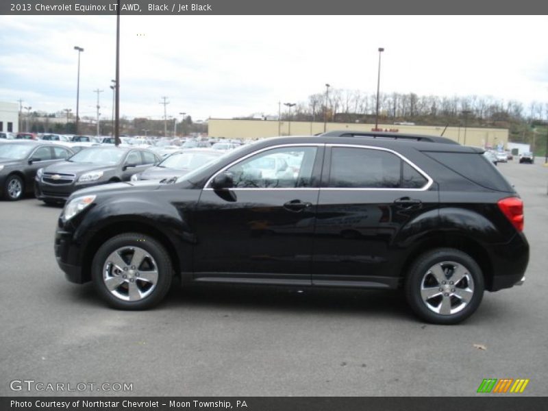 Black / Jet Black 2013 Chevrolet Equinox LT AWD
