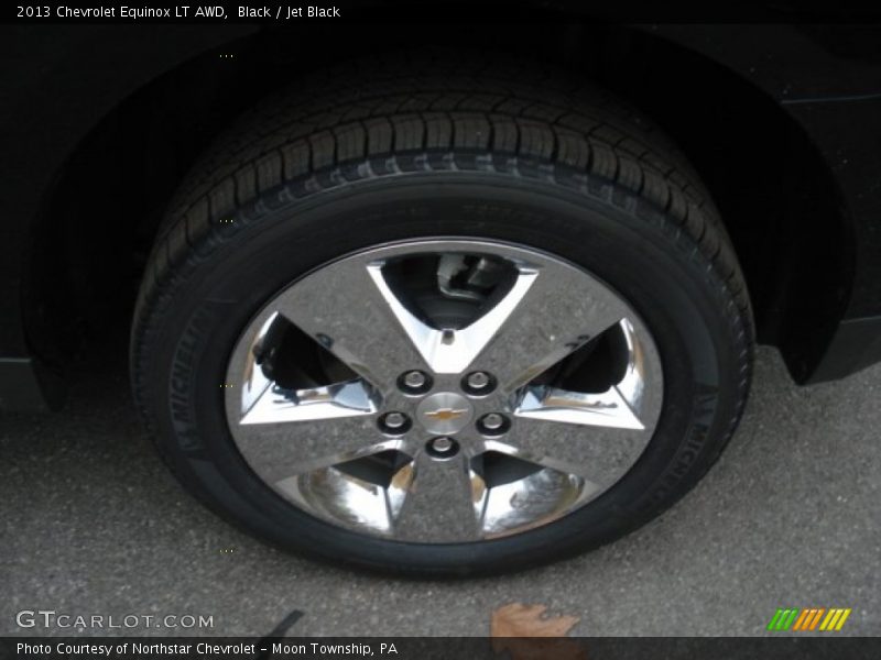 Black / Jet Black 2013 Chevrolet Equinox LT AWD