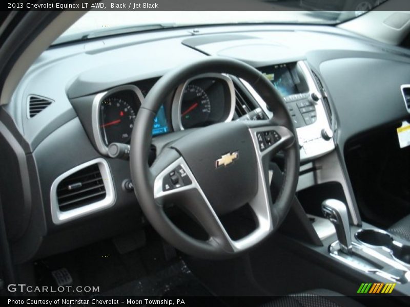 Black / Jet Black 2013 Chevrolet Equinox LT AWD