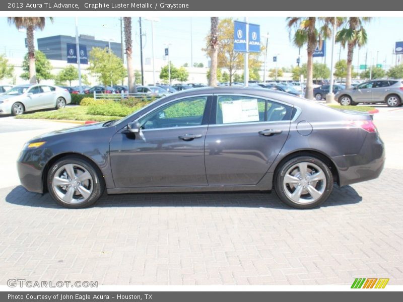 Graphite Luster Metallic / Graystone 2013 Acura TL Advance