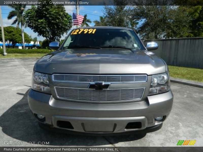Greystone Metallic / Ebony 2009 Chevrolet Suburban LT