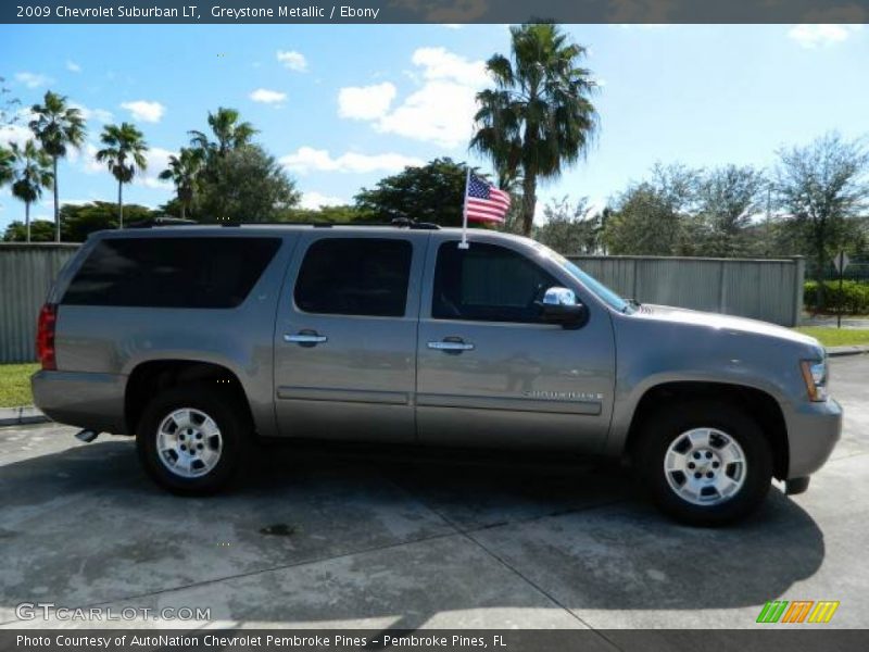 Greystone Metallic / Ebony 2009 Chevrolet Suburban LT