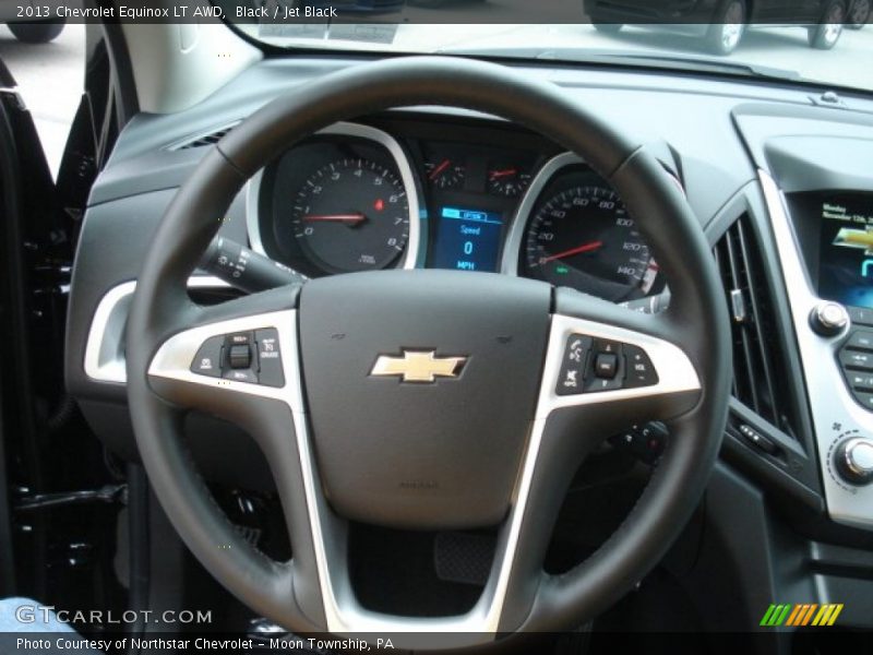 Black / Jet Black 2013 Chevrolet Equinox LT AWD