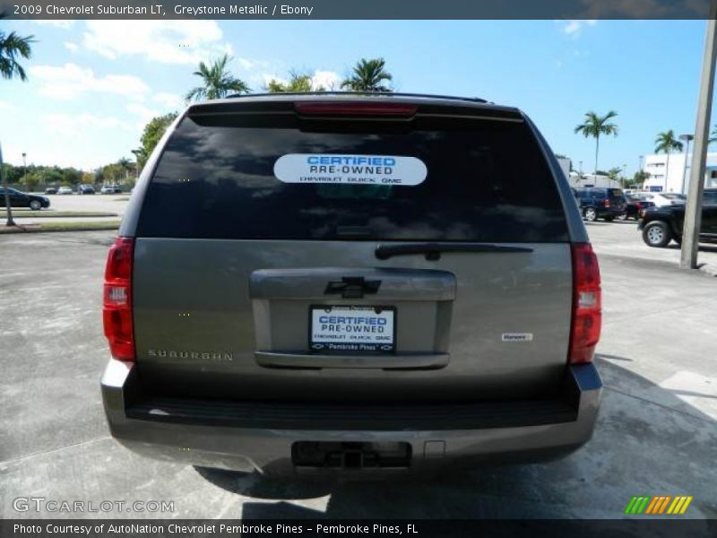 Greystone Metallic / Ebony 2009 Chevrolet Suburban LT