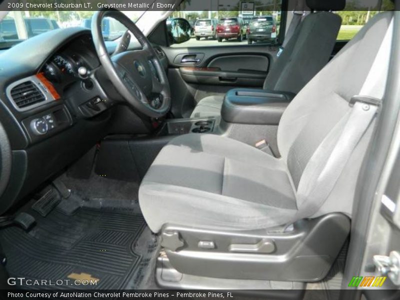 Greystone Metallic / Ebony 2009 Chevrolet Suburban LT