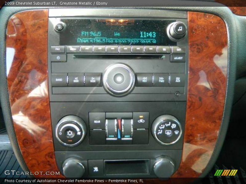 Greystone Metallic / Ebony 2009 Chevrolet Suburban LT