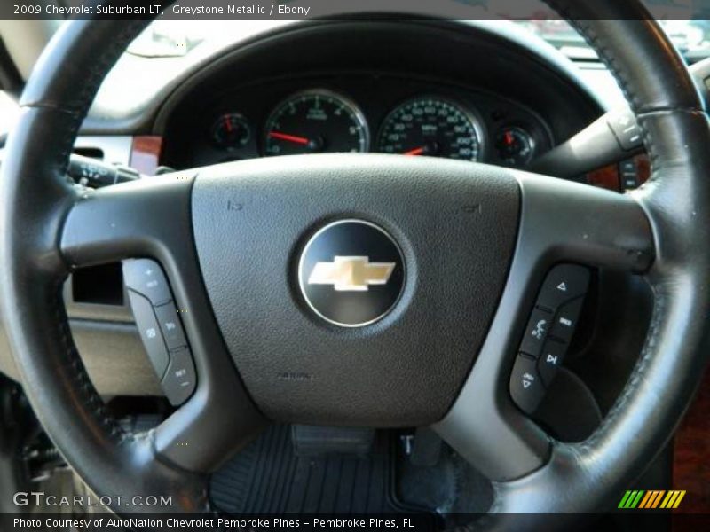 Greystone Metallic / Ebony 2009 Chevrolet Suburban LT