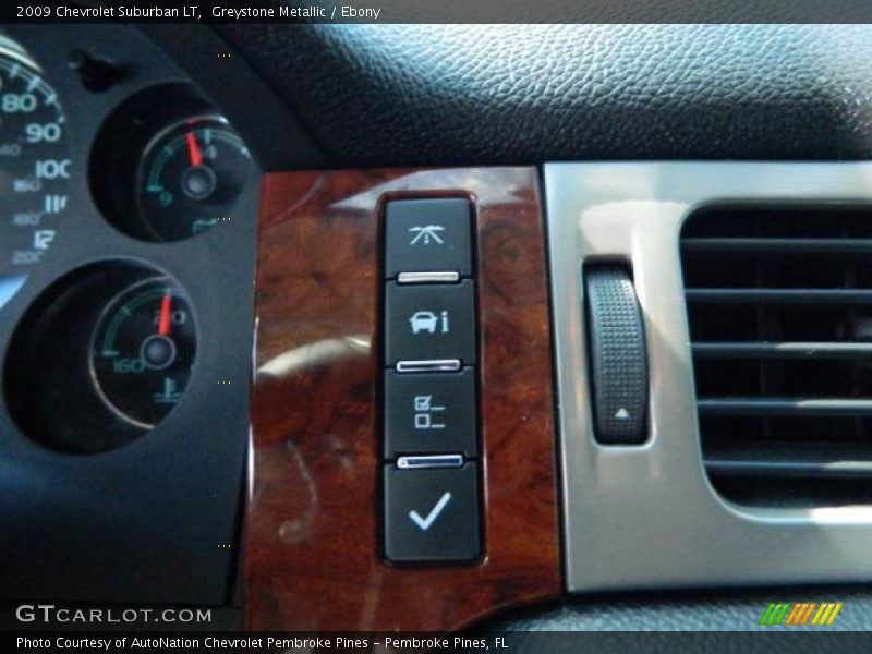 Greystone Metallic / Ebony 2009 Chevrolet Suburban LT