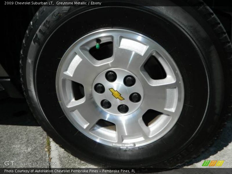 Greystone Metallic / Ebony 2009 Chevrolet Suburban LT