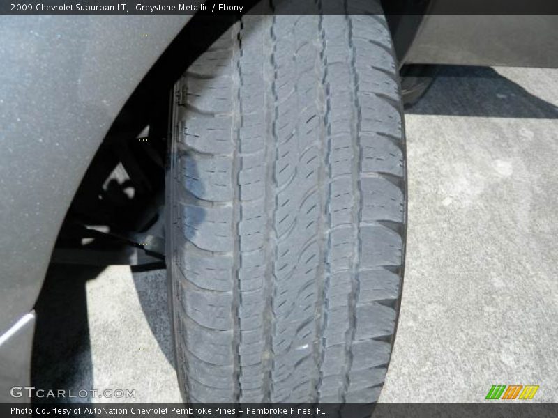 Greystone Metallic / Ebony 2009 Chevrolet Suburban LT