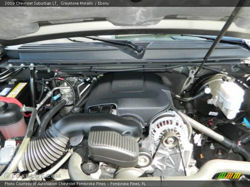 Greystone Metallic / Ebony 2009 Chevrolet Suburban LT