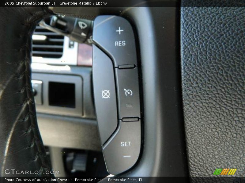 Greystone Metallic / Ebony 2009 Chevrolet Suburban LT