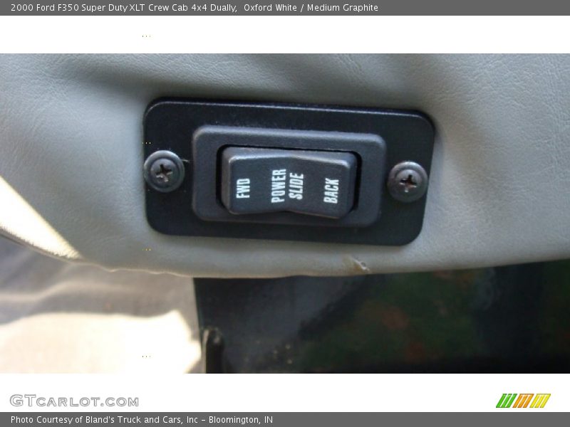 Oxford White / Medium Graphite 2000 Ford F350 Super Duty XLT Crew Cab 4x4 Dually