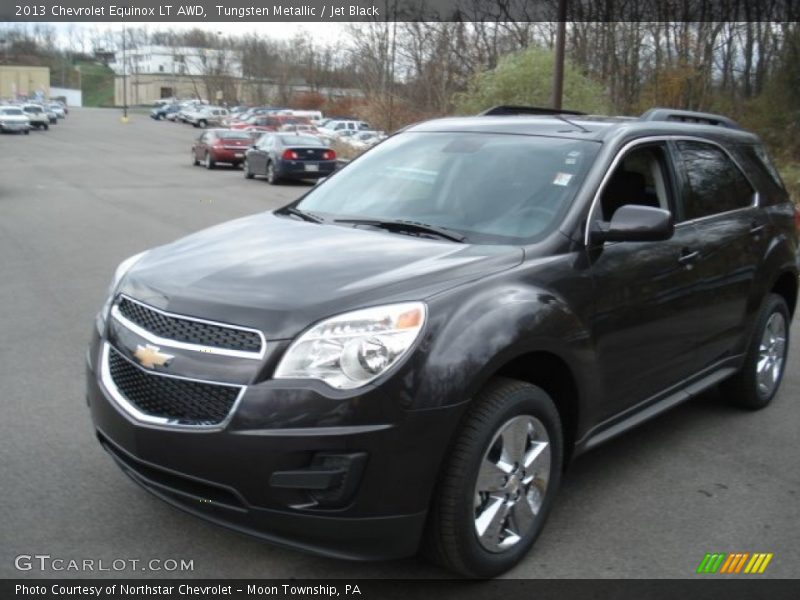 Tungsten Metallic / Jet Black 2013 Chevrolet Equinox LT AWD
