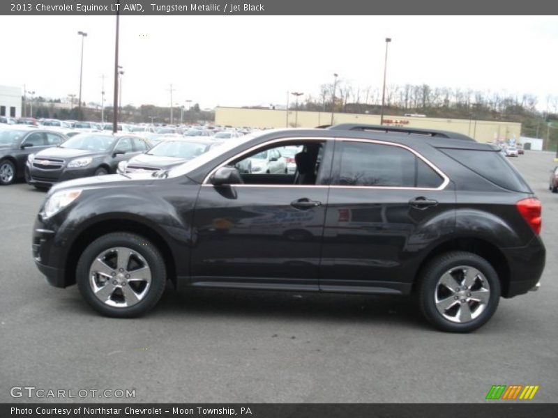 Tungsten Metallic / Jet Black 2013 Chevrolet Equinox LT AWD