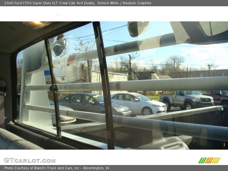 Oxford White / Medium Graphite 2000 Ford F350 Super Duty XLT Crew Cab 4x4 Dually