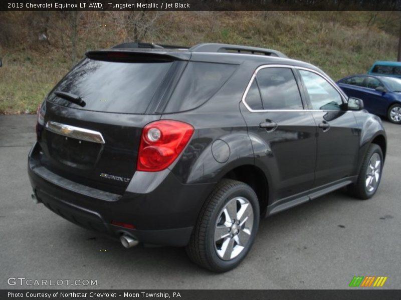Tungsten Metallic / Jet Black 2013 Chevrolet Equinox LT AWD