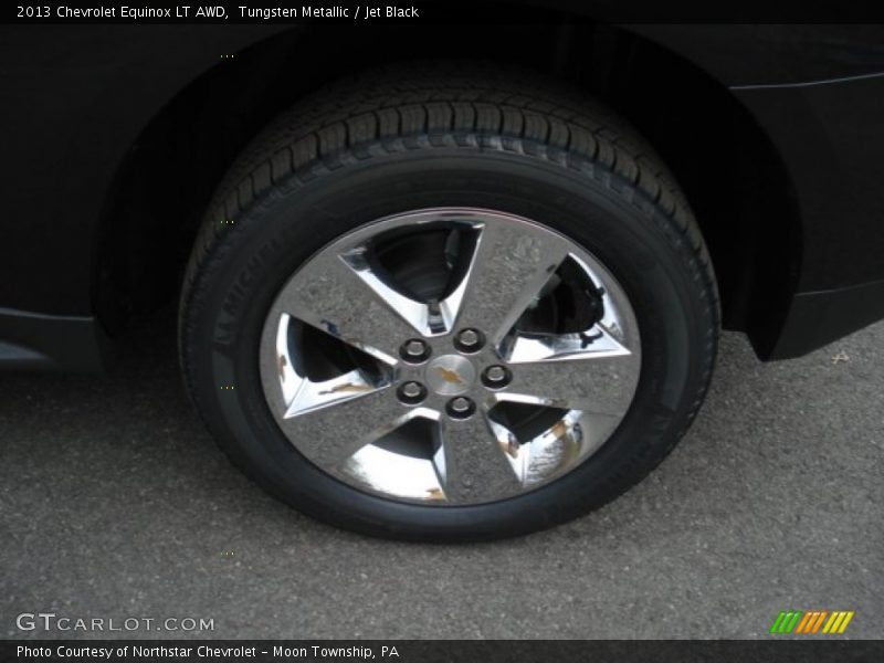 Tungsten Metallic / Jet Black 2013 Chevrolet Equinox LT AWD
