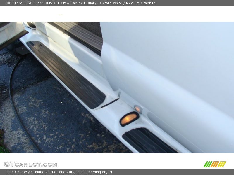 Oxford White / Medium Graphite 2000 Ford F350 Super Duty XLT Crew Cab 4x4 Dually