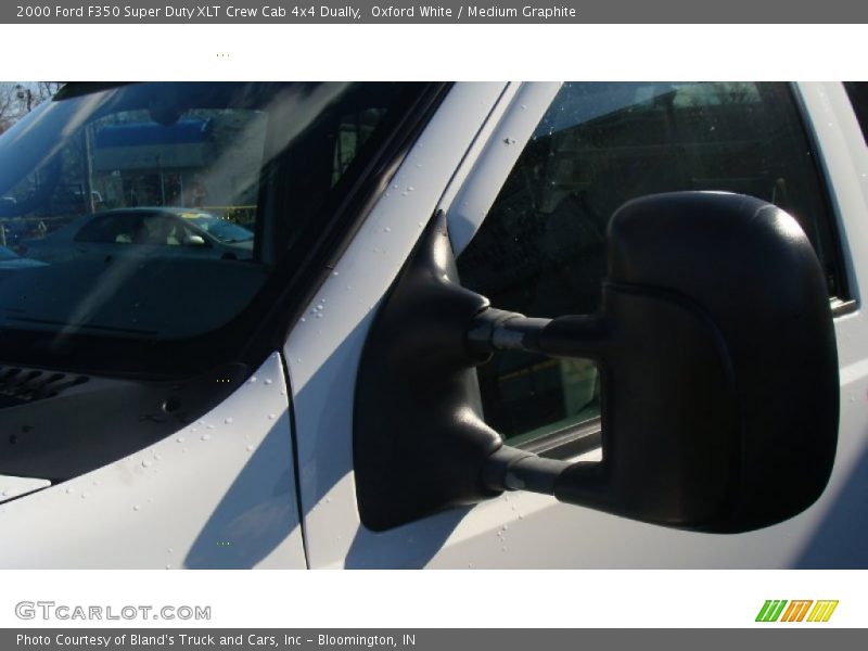 Oxford White / Medium Graphite 2000 Ford F350 Super Duty XLT Crew Cab 4x4 Dually
