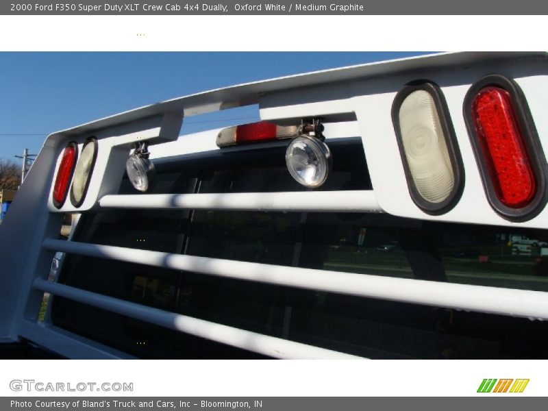 Oxford White / Medium Graphite 2000 Ford F350 Super Duty XLT Crew Cab 4x4 Dually