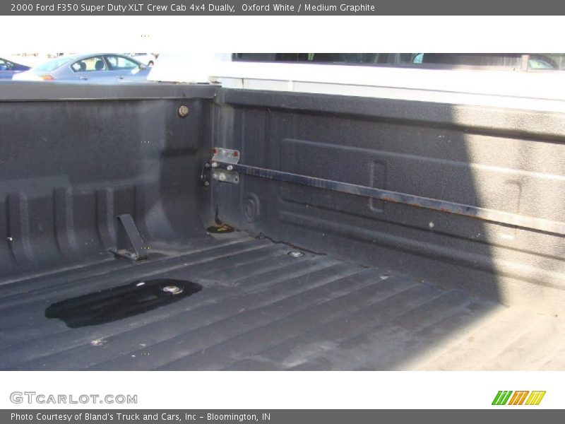 Oxford White / Medium Graphite 2000 Ford F350 Super Duty XLT Crew Cab 4x4 Dually