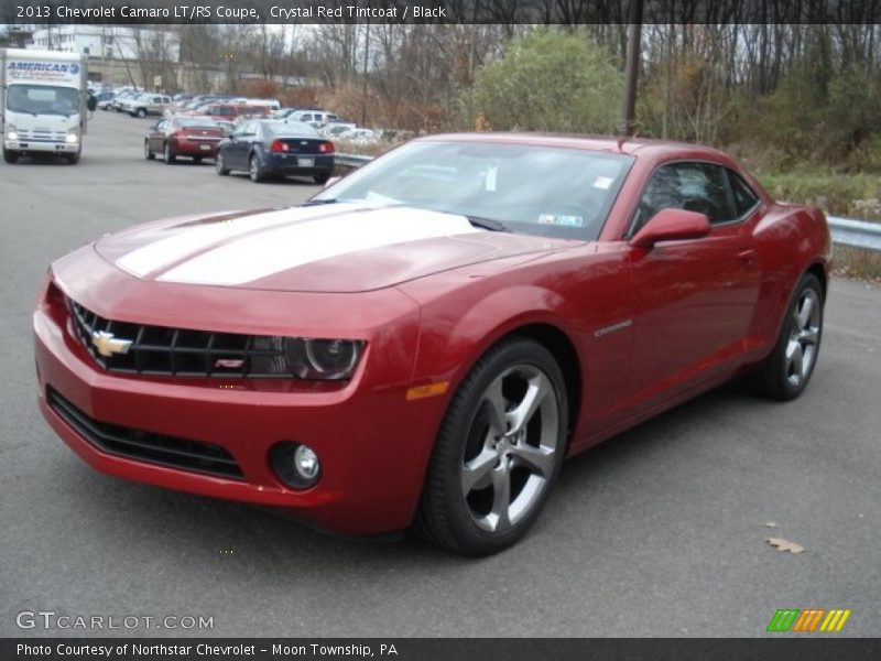 Crystal Red Tintcoat / Black 2013 Chevrolet Camaro LT/RS Coupe
