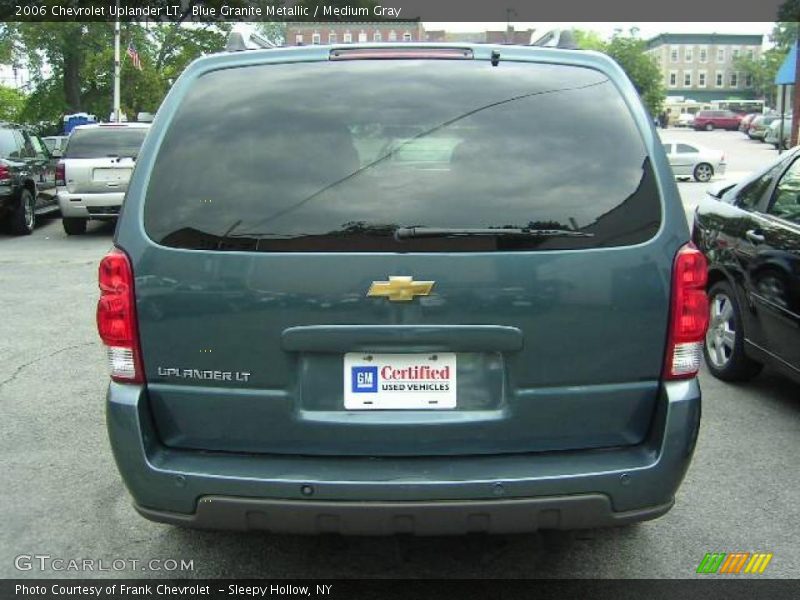 Blue Granite Metallic / Medium Gray 2006 Chevrolet Uplander LT