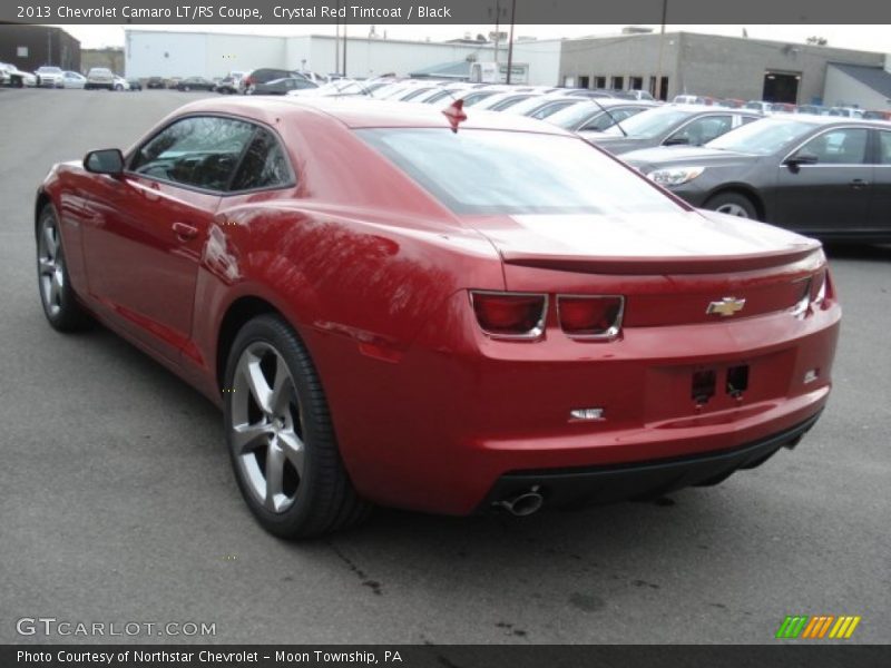 Crystal Red Tintcoat / Black 2013 Chevrolet Camaro LT/RS Coupe