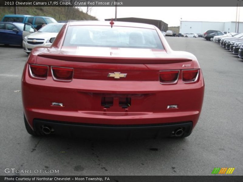 Crystal Red Tintcoat / Black 2013 Chevrolet Camaro LT/RS Coupe