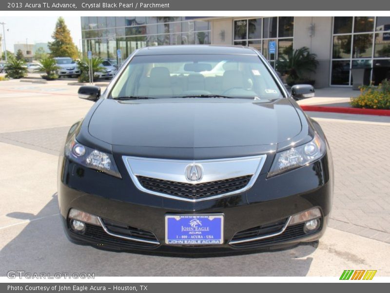 Crystal Black Pearl / Parchment 2013 Acura TL Advance